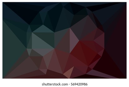 Dark Blue Red vector diamond Pattern. Geometric Gemstone sample. Repeating template with a gem in center. Jewelry gems texture for your design. Pattern can be used for background.