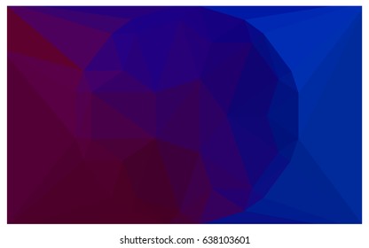 Dark Blue, Red vector diamond Pattern. Geometric Gemstone sample. Repeating template with a gem in center. Jewelry gems texture for your design. Pattern can be used for background.