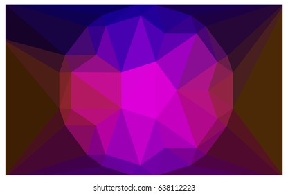 Dark Blue, Red vector diamond Pattern. Geometric Gemstone sample. Repeating template with a gem in center. Jewelry gems texture for your design. Pattern can be used for background.