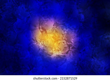 Dark Blue, Red vector doodle texture with roses, flowers. Flowers with gradient on white background. Pattern for heads of websites, designs.