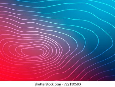 Dark Blue, Red vector doodle blurred texture. Glitter abstract illustration with doodles and Zen tangles. The best blurred design for your business.