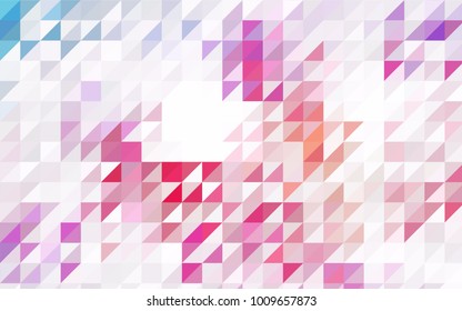 Dark Blue, Red vector geometric simple minimalistic background, which consist of triangles on white background. Triangular pattern with gradient for your business design. 