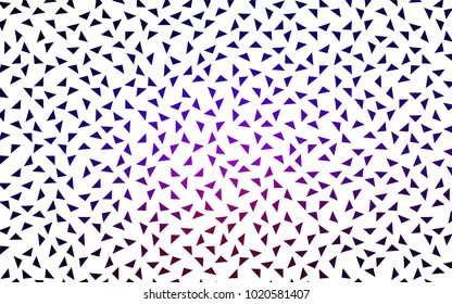 Dark Blue, Red vector geometric simple minimalistic background, which consist of triangles on white background. Triangular pattern with gradient for your business design. 