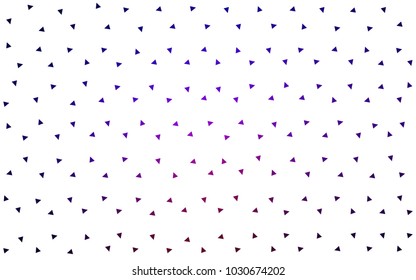 Dark Blue, Red vector geometric simple minimalistic background, which consist of triangles on white background. Triangular pattern with gradient for your business design. 