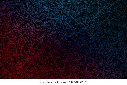 Dark Blue, Red vector geometric simple minimalistic background, which consist of triangles on white background. Triangular pattern with gradient for your business design. 