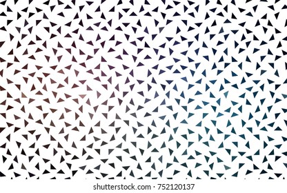 Dark Blue, Red vector geometric simple minimalistic background, which consist of triangles on white background. Triangular pattern with gradient for your business design. 