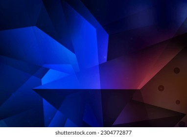 Dark Blue, Red vector Glitter abstract illustration with blurred drops of rain. Beautiful colored illustration with blurred circles in nature style. Wallpaper for a cell phone.