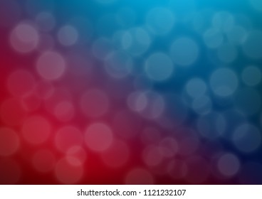 Dark Blue, Red vector glossy bokeh pattern. Shining colorful illustration in a Brand new style. The elegant pattern for brand book.