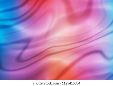 Dark Blue, Red vector glossy abstract background. Colorful abstract illustration with gradient. The blurred design can be used for your web site.