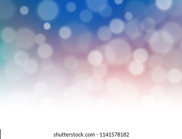 Dark Blue, Red vector glossy abstract template. Glitter abstract illustration with an elegant design. The template can be used for your brand book.