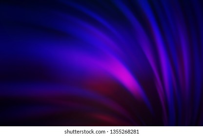 Dark Blue, Red vector glossy abstract backdrop. Abstract colorful illustration with gradient. Smart design for your work.
