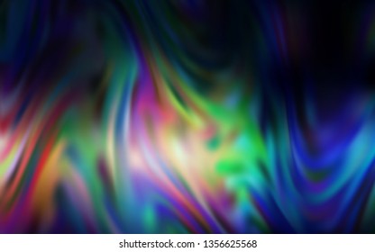 Dark Blue, Red vector glossy abstract background. Colorful illustration in abstract style with gradient. Elegant background for a brand book.