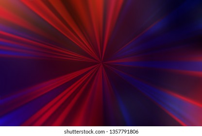 Dark Blue, Red vector glossy abstract background. A completely new colored illustration in blur style. Elegant background for a brand book.