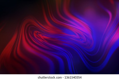 Dark Blue, Red vector glossy abstract backdrop. Colorful illustration in abstract style with gradient. New style for your business design.