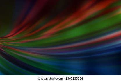 Dark Blue, Red vector glossy abstract layout. Modern abstract illustration with gradient. Smart design for your work.