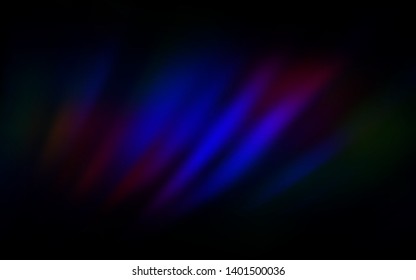Dark Blue, Red vector glossy abstract layout. Colorful abstract illustration with gradient. New way of your design.