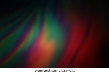 Dark Blue, Red vector glossy abstract background. Glitter abstract illustration with gradient design. Background for a cell phone.
