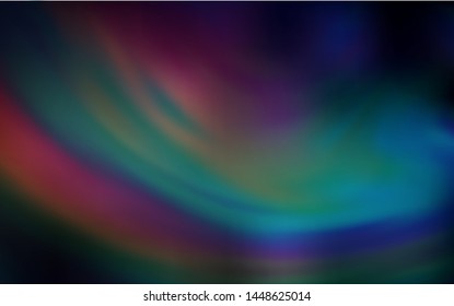 Dark Blue, Red vector glossy abstract background. An elegant bright illustration with gradient. New style design for your brand book.