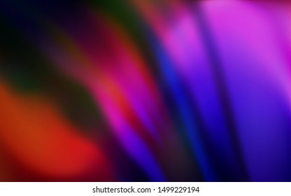 Dark Blue, Red vector glossy abstract background. Creative illustration in halftone style with gradient. Background for designs.