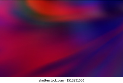 Dark Blue, Red vector glossy abstract backdrop. Modern abstract illustration with gradient. New design for your business.