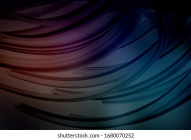 Dark Blue, Red vector glossy abstract background. Creative illustration in halftone style with gradient. New style design for your brand book.