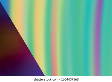 Dark Blue, Red vector glossy abstract backdrop. A completely new colored illustration in blur style. New style for your business design.