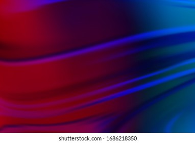 Dark Blue, Red vector glossy abstract backdrop. Creative illustration in halftone style with gradient. Background for designs.