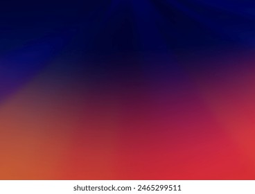 Dark Blue, Red vector glossy abstract template. Colorful illustration in blurry style with gradient. A new texture for your design.