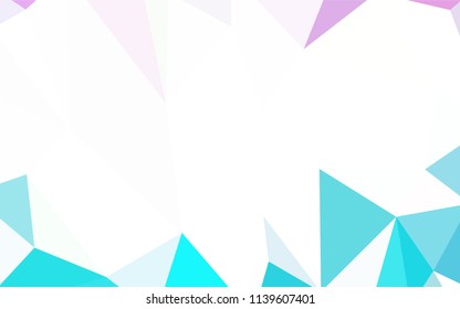 Dark Blue, Red vector gradient triangles texture. Modern abstract illustration with triangles. Brand new design for your business.