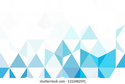Dark Blue, Red vector gradient triangles texture. Creative geometric illustration in Origami style with gradient. Brand new style for your business design.