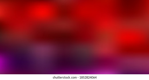 Dark blue  red vector gradient blur template  Colorful abstract illustration and blur gradient  Modern design for your apps 