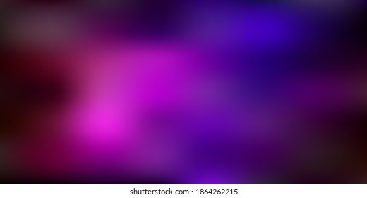 Dark blue, red vector gradient blur drawing. Blur colorful illustration in brand new style. Best choice for design.