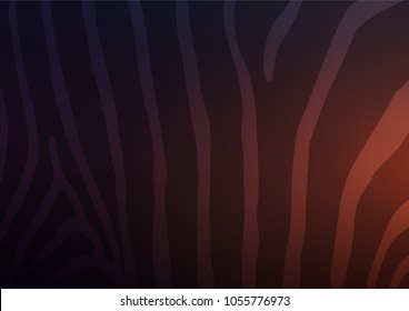 Dark Blue, Red vector indian curved background. Ethnic elegant natural pattern with gradient. The pattern can be used for wallpapers and coloring books.
