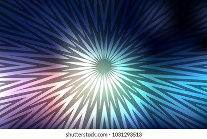 Dark Blue, Red vector layout with flat lines. Shining colored illustration with sharp stripes. The pattern for ad, booklets, leaflets.