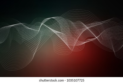Dark Blue, Red vector layout with circle shapes. Illustration with set of shining colorful abstract circles. The pattern can be used for beautiful websites.