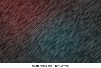 Dark Blue, Red vector layout with flat lines. Lines on blurred abstract background with gradient. The pattern can be used for busines ad, booklets, leaflets