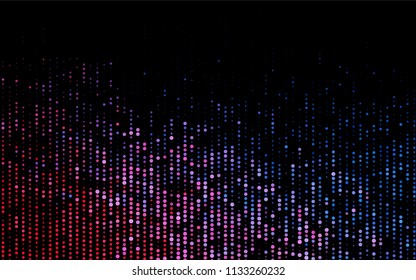 Dark Blue, Red vector  layout with circle shapes. Abstract illustration with colored bubbles in nature style. New design for ad, poster, banner of your website.