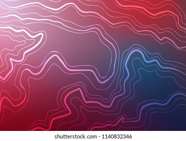 Dark Blue, Red vector layout with flat lines. Glitter abstract illustration with colored sticks. The pattern can be used for busines ad, booklets, leaflets