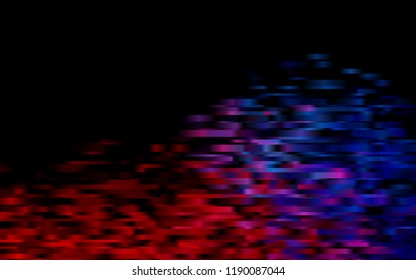 Dark Blue, Red vector layout with flat lines. Blurred decorative design in simple style with lines. The pattern can be used for websites.