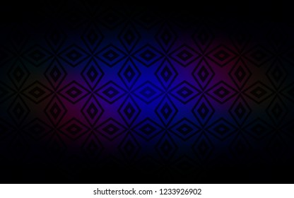 Dark Blue, Red vector layout with lines, rectangles. Modern abstract illustration with colorful rectangles. Smart design for your business advert.