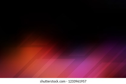 Dark Blue, Red vector layout with flat lines. Glitter abstract illustration with colored sticks. Pattern for your busines websites.