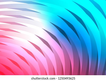 Dark Blue, Red vector layout with flat lines. Modern geometrical abstract illustration with staves. Best design for your ad, poster, banner.