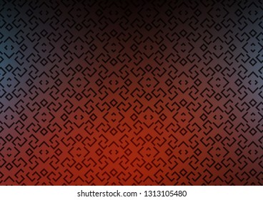 Dark Blue, Red vector layout with flat lines. Modern geometrical abstract illustration with staves. Pattern for ads, posters, banners.