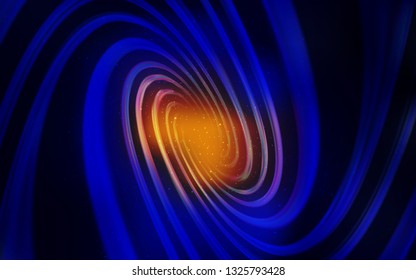 Dark Blue, Red vector layout with cosmic stars. Shining colored illustration with bright astronomical stars. Pattern for astronomy websites.