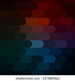 Dark Blue, Red vector layout with lines. Gradient illustration with straight lines in abstract style. Pattern for websites, landing pages.
