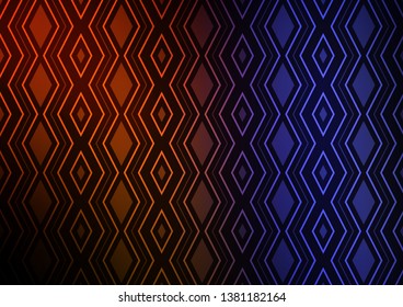 Dark Blue, Red vector layout with lines, rectangle. Shining colorful illustration with lines, rectangles. Backdrop for TV commercials.