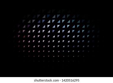 Dark Blue, Red vector layout with circle shapes. Modern abstract illustration with colorful water drops. Pattern of water, rain drops.