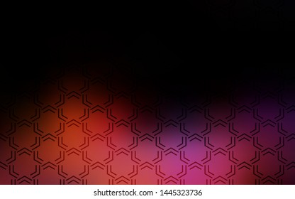 Dark Blue, Red vector layout with flat lines. Modern geometrical abstract illustration with Lines. Smart design for your business advert.