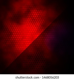 Dark Blue, Red vector layout with circles. Illustration with set of shining colorful abstract spheres. Design for posters, banners.