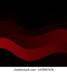 Dark Blue, Red vector layout with curves. Colorful illustration, which consists of curves. Smart design for your promotions.